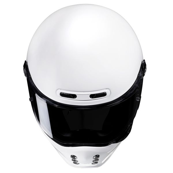 Motorradhelm Hjc V White Versandbereit Icasque De