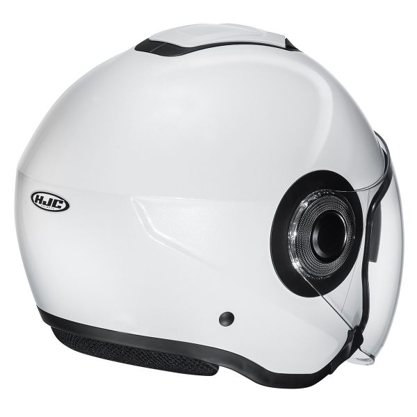 Motorradhelm Hjc I N Pearl White Versandbereit Icasque De