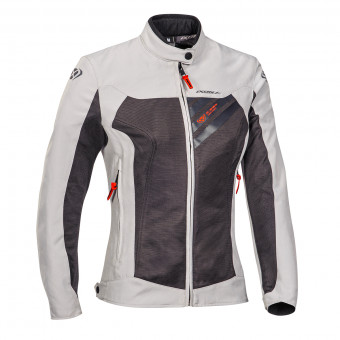 Motorradjacke Ixon Orion Lady Light Grey Anthracite Zum Bestpreis