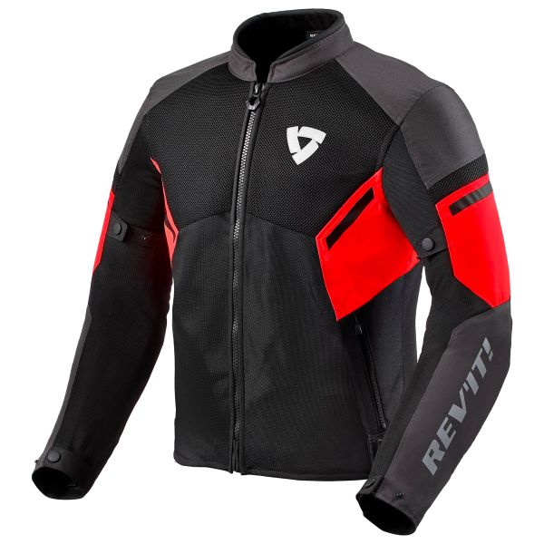 Motorradjacke REV IT GT R Air 3 Black Neon Red Auf Lager ICasque De