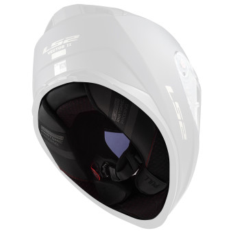 Helm-Innenfutter LS2 Helmfutter Komplett Vector II FF811 Helm-Innenfutter LS2 Helmfutter Komplett Vector II FF811