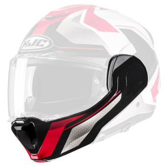 Helm-Ersatzteile HJC Mentonniere F100 Bios MC1 Helm-Ersatzteile HJC Mentonniere F100 Bios MC1