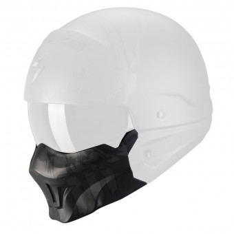 Helm-Ersatzteile Scorpion Exo Combat Evo Marauder Matt Black Silver Maske Helm-Ersatzteile Scorpion Exo Combat Evo Marauder Matt Black Silver Maske