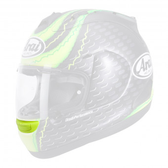 Helm-Ersatzteile Arai Belüftung Vorne Unten Rx-7 V Crutchlow Yellow Helm-Ersatzteile Arai Belüftung Vorne Unten Rx-7 V Crutchlow Yellow