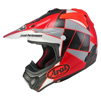 Cross Arai MX-V Evo Peak Red Grey Black