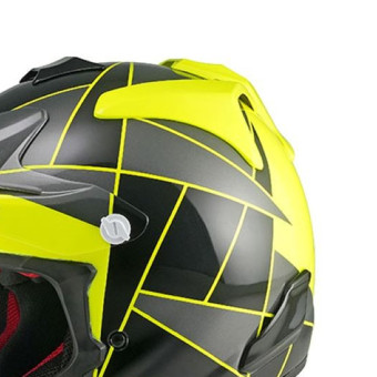 Arai MX-V Evo Peak Yellow Grey Black