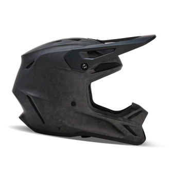 FOX V3 RS Carbon Solid Matte Black