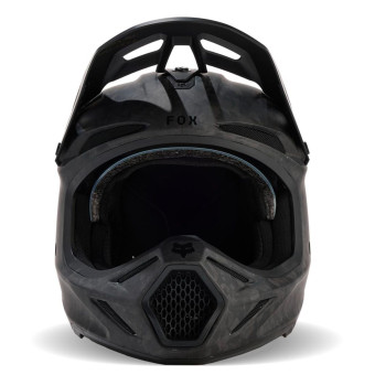 FOX V3 RS Carbon Solid Matte Black