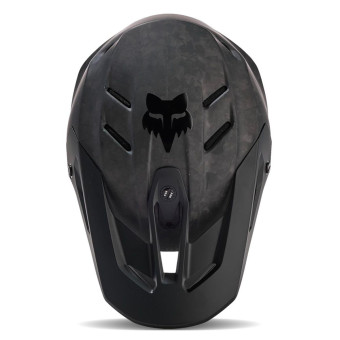 FOX V3 RS Carbon Solid Matte Black