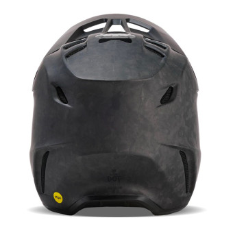 FOX V3 RS Carbon Solid Matte Black