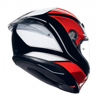 AGV K6 S Multi Hyphen Black Red White + Kit Bluetooth BT Mini