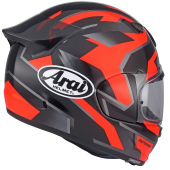 Arai Quantic Robotic Red + Kit Bluetooth BT Mini