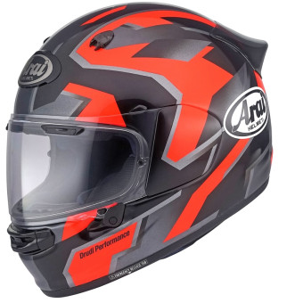 Arai Quantic Robotic Red + Kit Bluetooth BT Mini