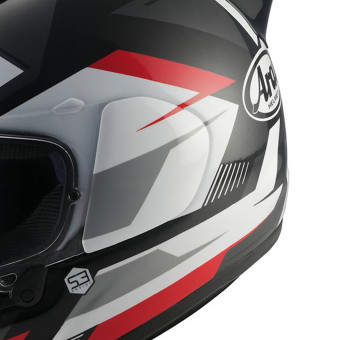 Arai Quantic Supra Red White Black