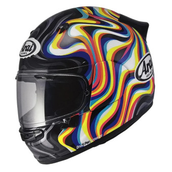 Integral Arai Quantic Swirl Black White Yellow