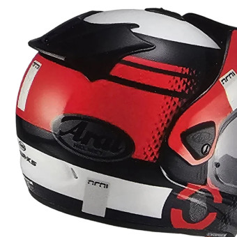 Arai Tour-X5 Print White Red Black