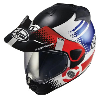 Integral Arai Tour-X5 Print White Red Blue