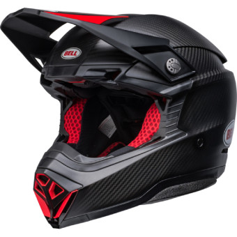 Cross Bell Moto-10 Spherical Satin Gloss Satin Gloss Black Red