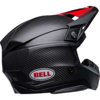 Bell Moto-10 Spherical Satin Gloss Satin Gloss Black Red