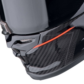 Scorpion Exo R1 Evo Carbon Air Cynergy Black Red