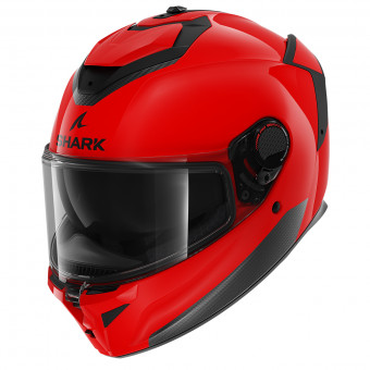 Shark Spartan GT Pro Blank RED + Kit Bluetooth Lokui K30