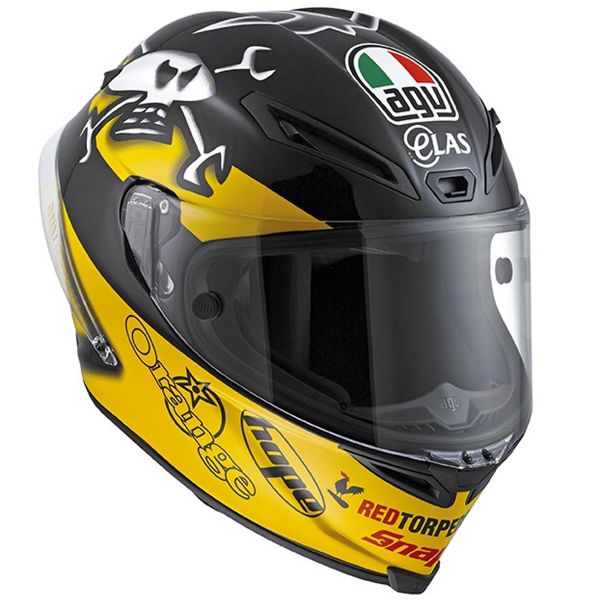 Motorradhelm AGV Corsa R Replica Guy Martin versandbereit | iCasque.de