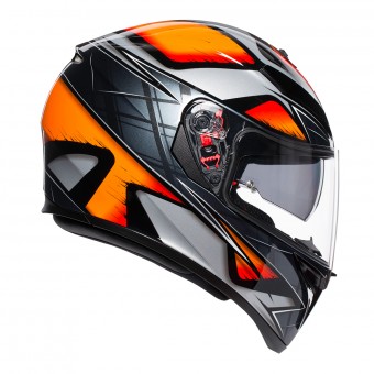 AGV K3 SV Liquefy Black Orange