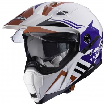 Caberg Xtrace Lux White Red Blue