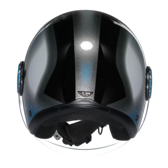 AGV Eteres Levanto Black Silver Blue