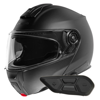 Klapp Schuberth C5 Matt Black + Kit Bluetooth SC2 C5 - E2