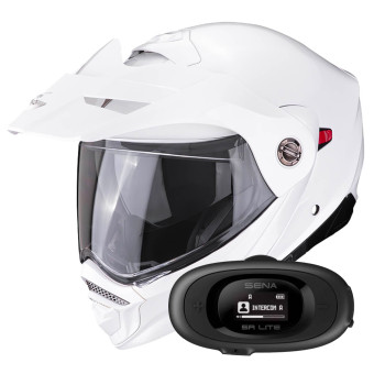 Klapp Scorpion ADX-2 White + Kit bluetooth 5R Lite