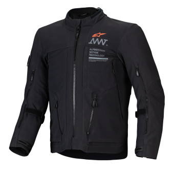 Motorradjacke Alpinestars AMT-8 Stretch Drystar XF Black