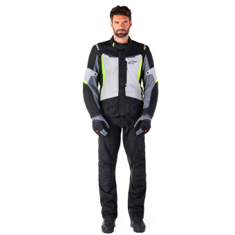 Alpinestars ST-1 Waterproof Ice Gray Black Yellow Fluo