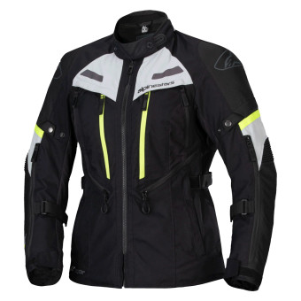 Motorradweste Alpinestars Stella Bogota Pro Drystar Black Ice Gray Yellow Fluo