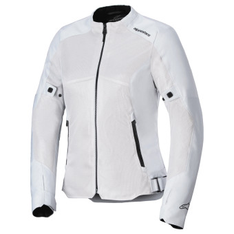 Motorradjacke Alpinestars Stella C-1 Air Silber