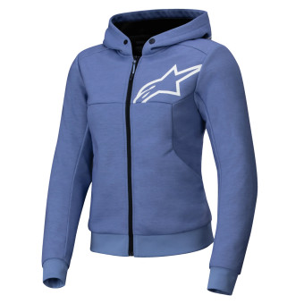 Motorradjacke Alpinestars Stella Chrome V2 Sport Sport Blue Purple White