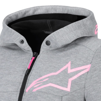 Alpinestars Stella Chrome V2 Sport Sport Gray Heather Pink Fluo