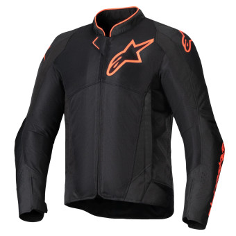 Motorradjacke Alpinestars Viper Air V4 Black Red Fluo