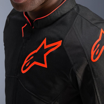 Alpinestars Viper Air V4 Black Red Fluo