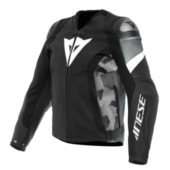 Motorradjacke Dainese Avro 5 Black White Anthracite