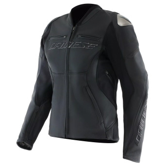 Motorradjacke Dainese Racing 5 Leather Woman Schwarz