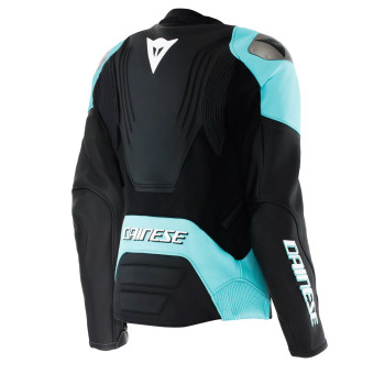 Dainese Racing 5 Leather Woman Black Water