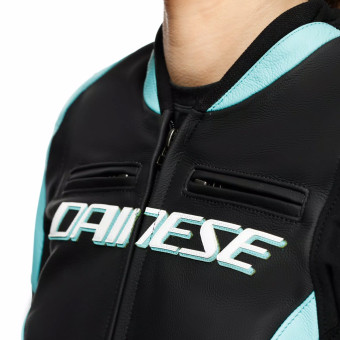 Dainese Racing 5 Leather Woman Black Water