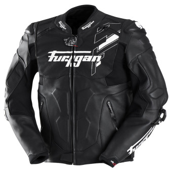 Motorradjacke Furygan Raptor Evo 3 Black White White