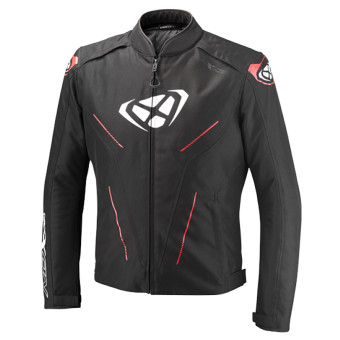 Motorradjacke Ixon Prodigy Black White Red