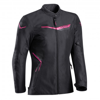 Motorradjacke Ixon Slash Lady Black Fushia