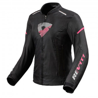 Motorradjacke REV'IT Sprint H2O Ladies Black Pink