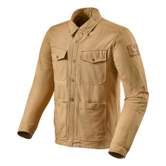 Motorradjacke REV'IT Overshirt Worker Sand