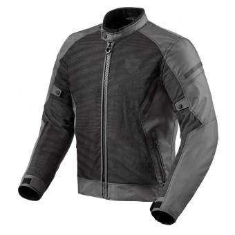 Motorradjacke REV'IT Torque 2 H2O Black Grey