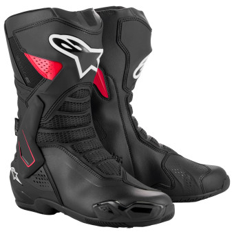 Motorradstiefel Alpinestars SMX-6 V3 Drystar Black Red